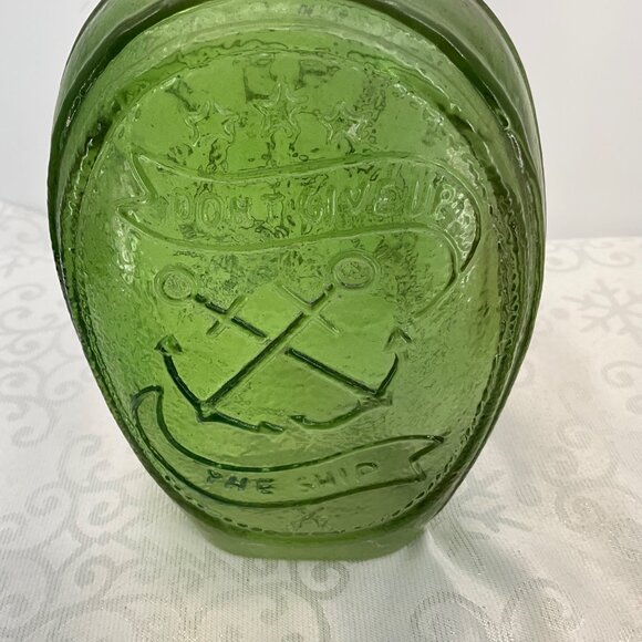 Vintage Ezra Brooks Old Ironsides Whiskey Decanter - Picture 2 of 7